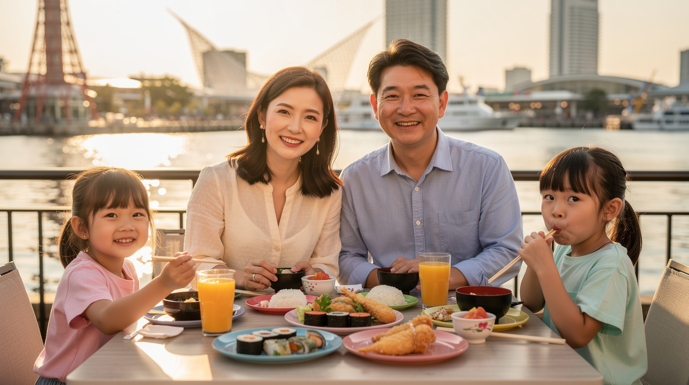 고베 하버랜드 아이동반 식당 BEST 5 상세 소개