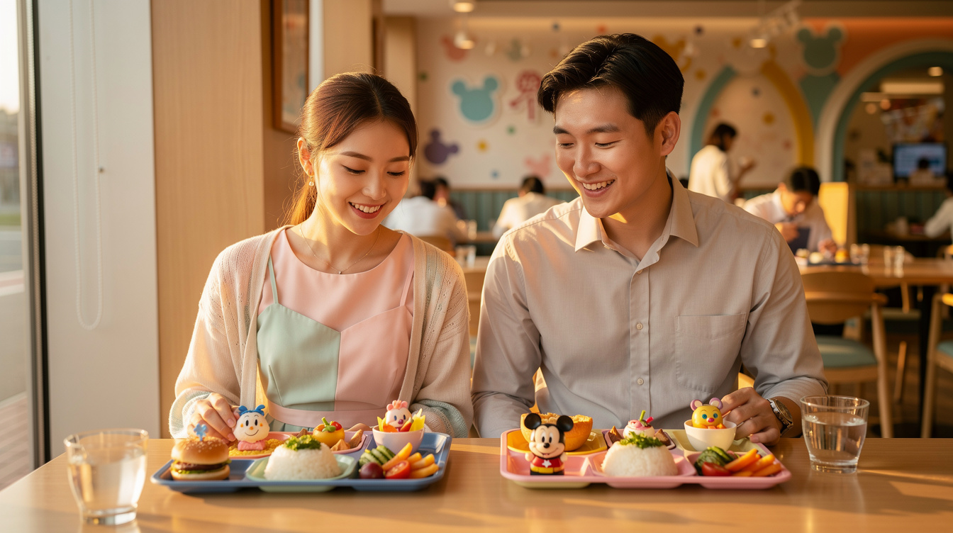 이케스파리 vs 파크 내부 식당 비교