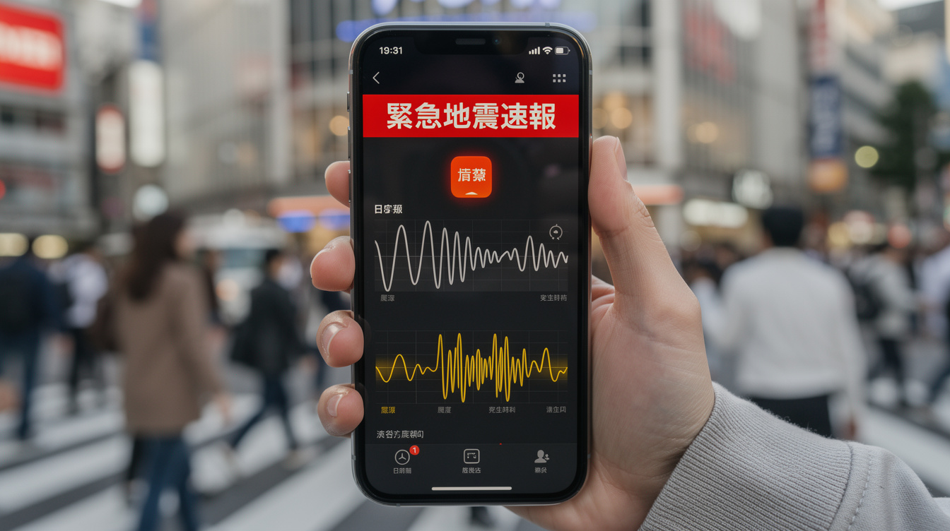 일본 지진 알림 어플 BEST 5 상세 비교
