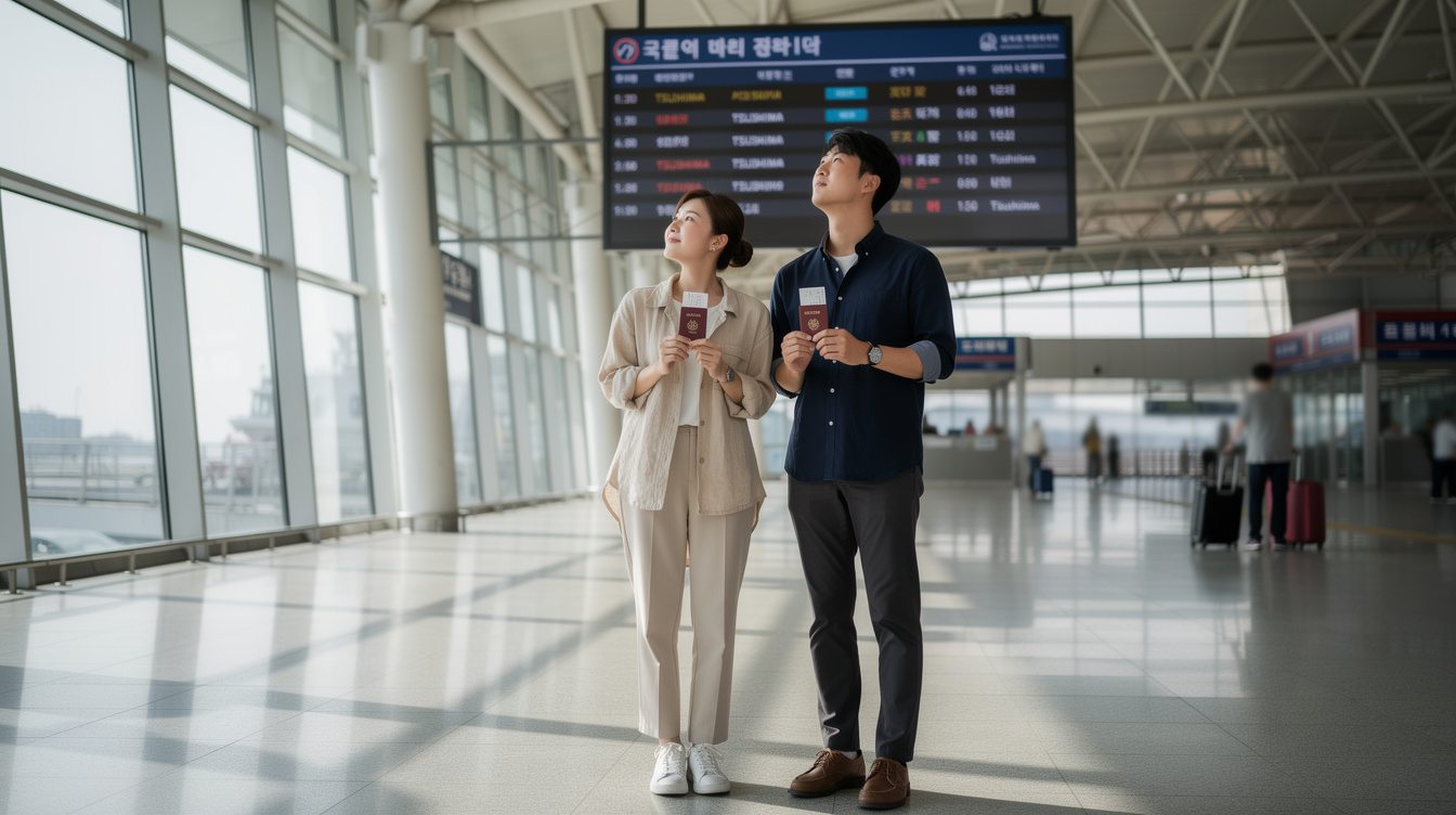 부산에서 대마도 당일치기 페리 시간표와 요금