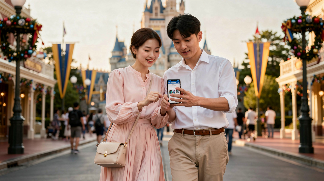 도쿄 디즈니랜드 DPA 예약 당일 절차 단계별 안내
