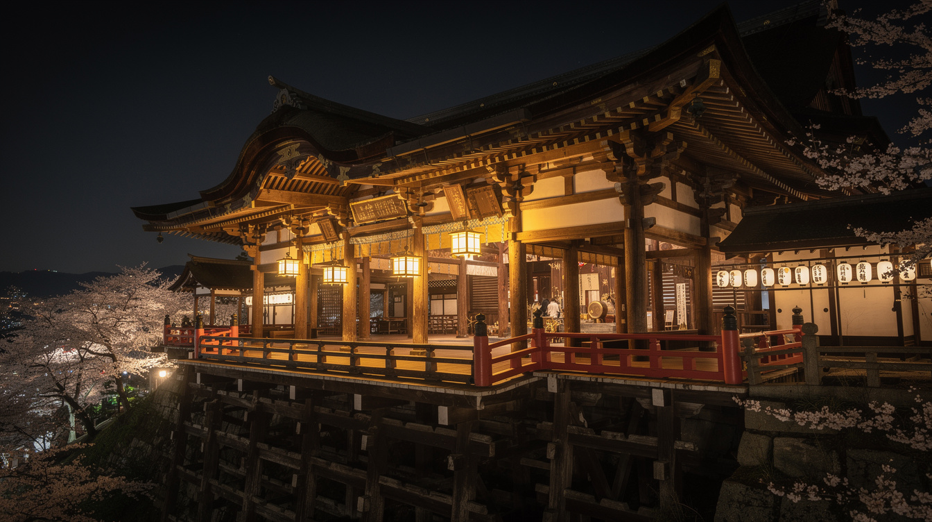 교토 기요미즈데라 야간 개장이란?