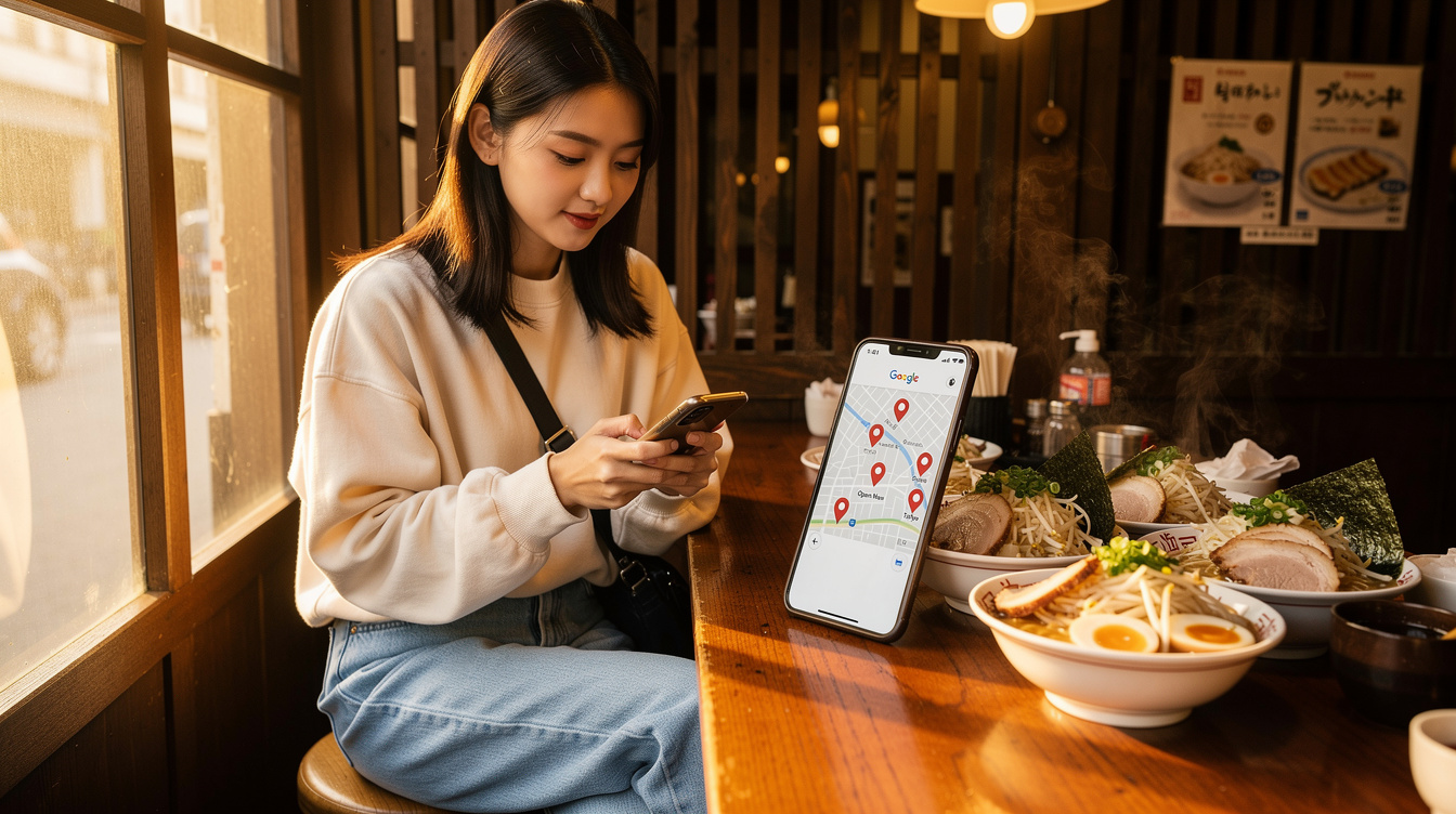 일본 구글맵 맛집 찾기 핵심 검색어 모음