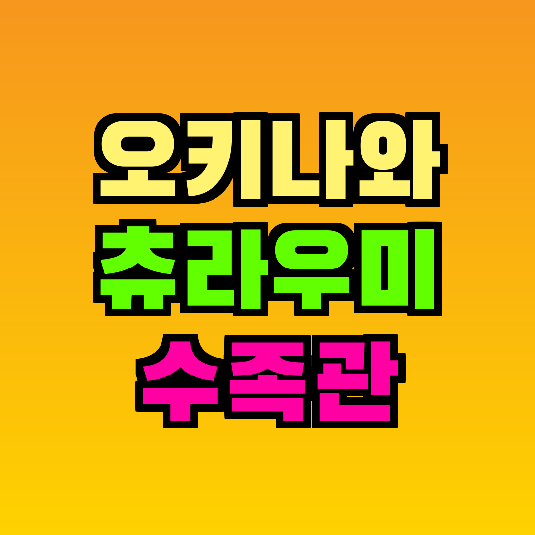 오키나와 츄라우미 수족관