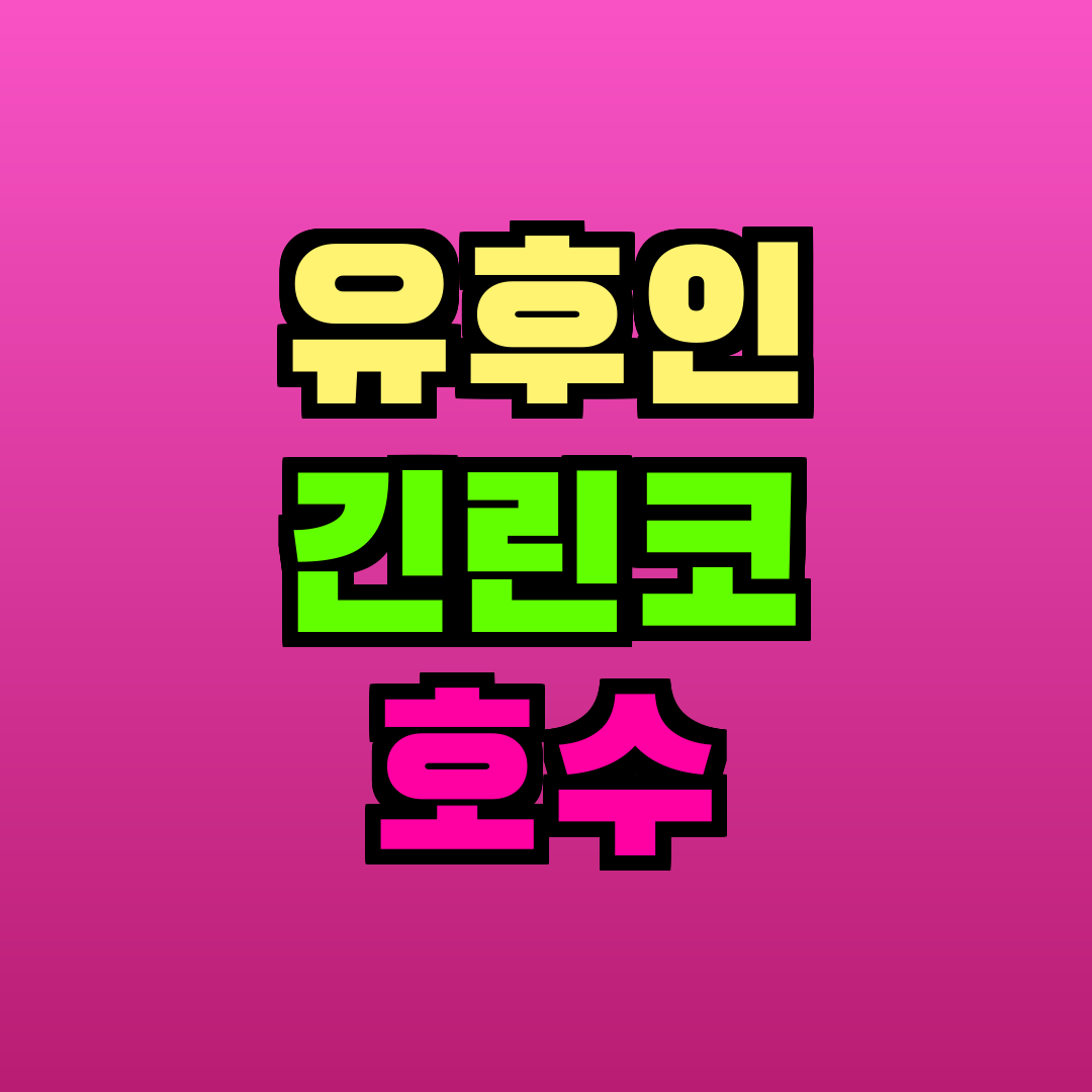 유후인 긴린코 호수