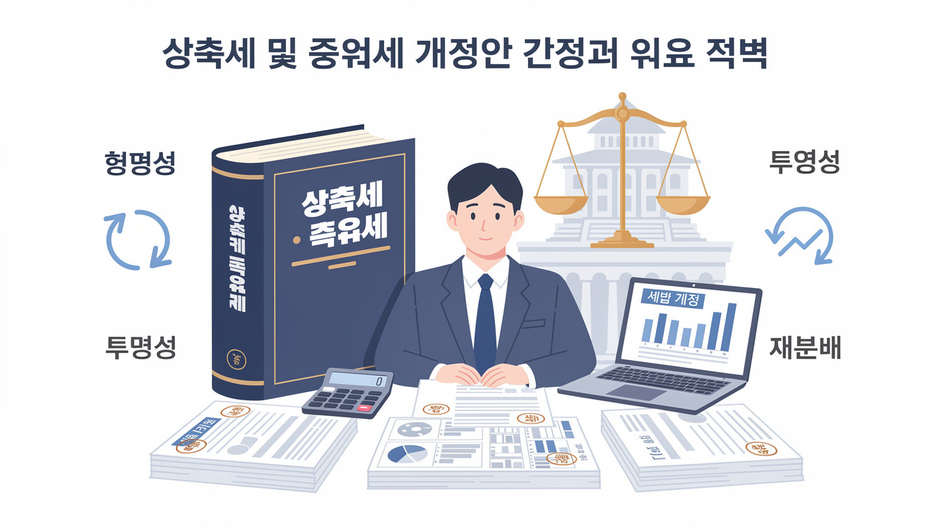 상속세 및 증여세 개정안 배경과 주요 목적