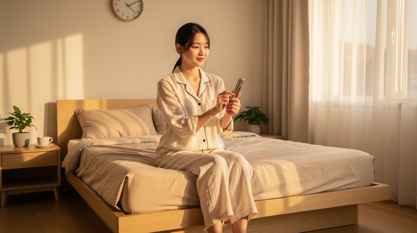 전위치료기 불면증 개선을 위한 올바른 사용 시간대