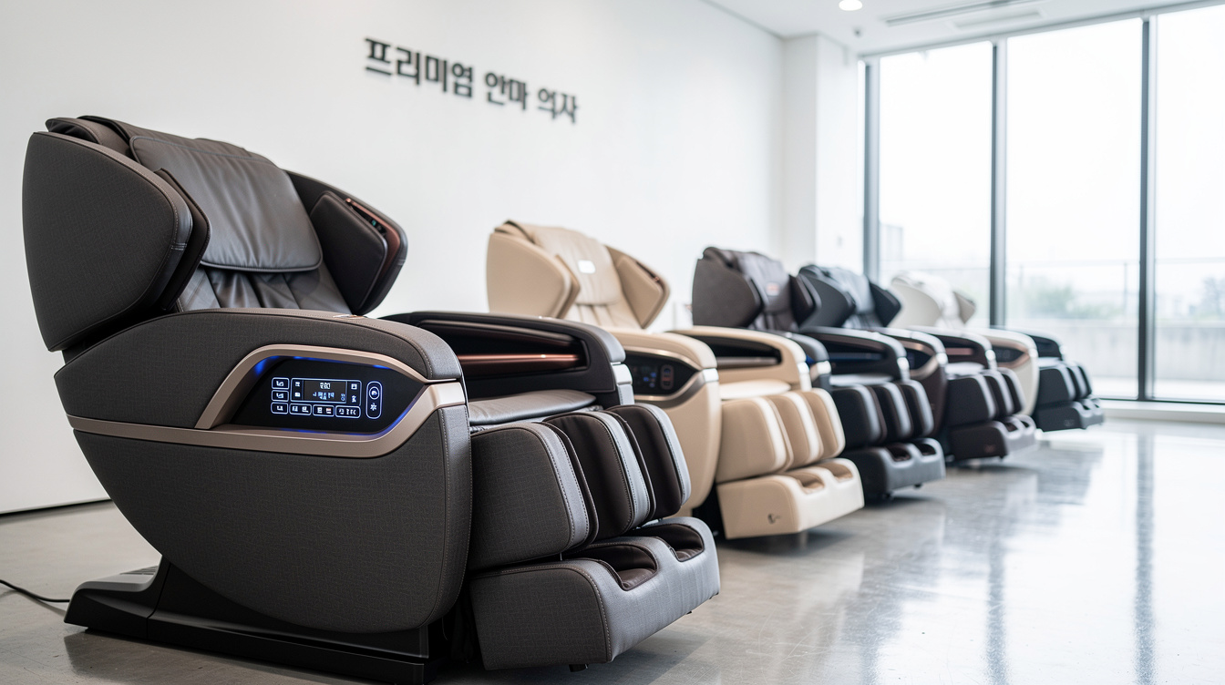안마의자 비교 한국 일본 - 시장 구조와 브랜드 현황