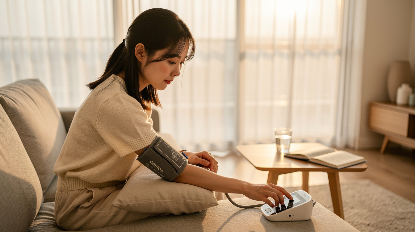 정확한 혈압 측정을 위한 시간대와 횟수