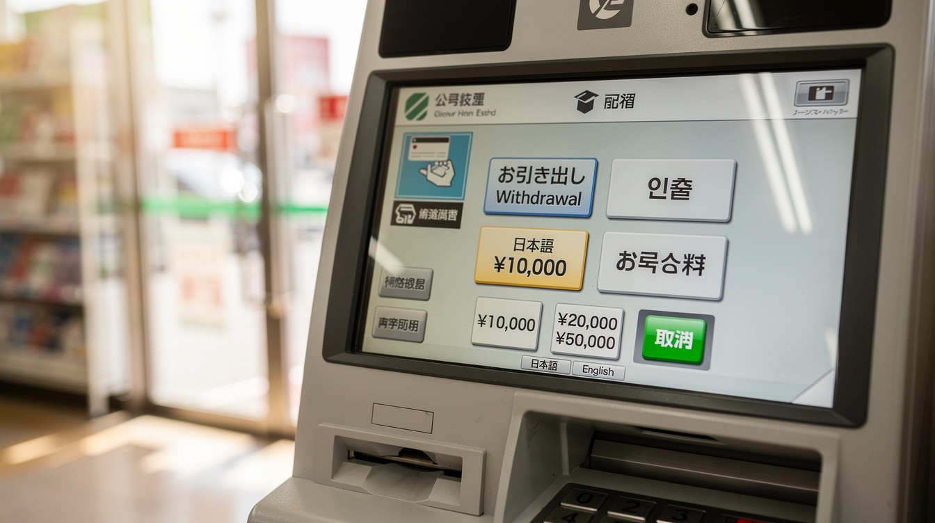 일본 ATM 해외 카드 인출이 가능한 주요 ATM 종류