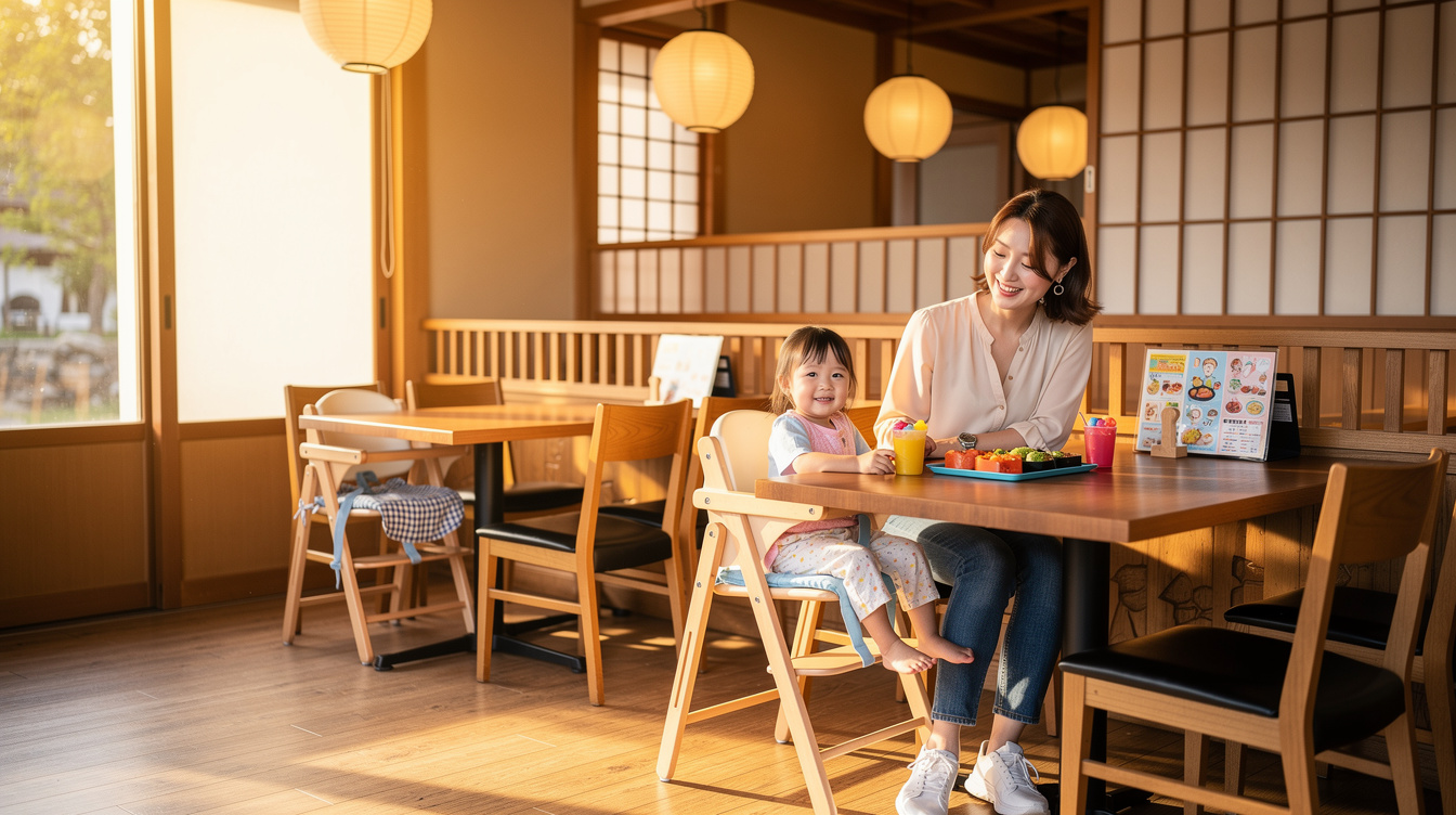 일본 키즈 프렌들리 식당 허가 시 주요 심사 기준