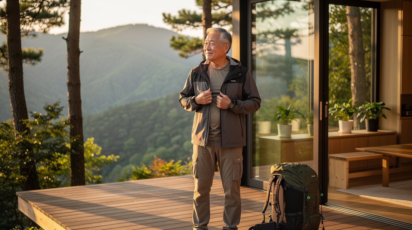 60대 아빠 등산복