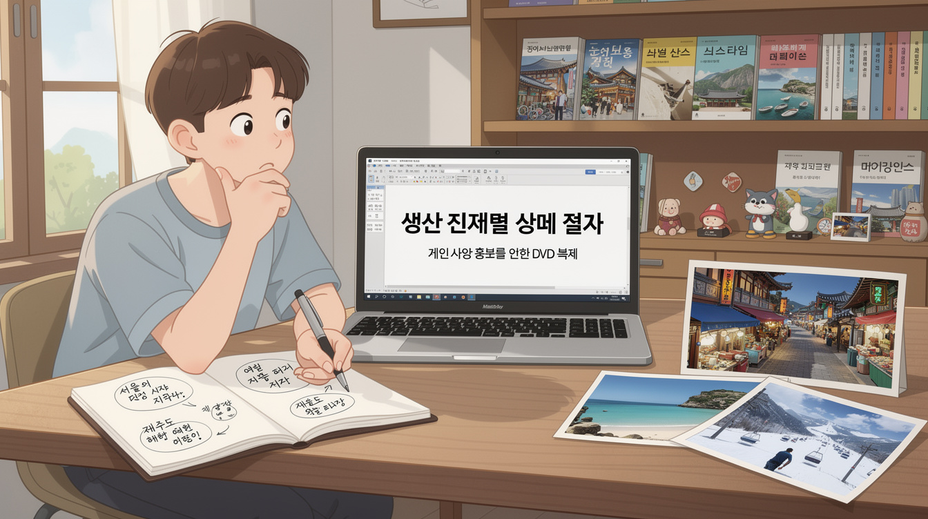 제작 단계별 상세 절차