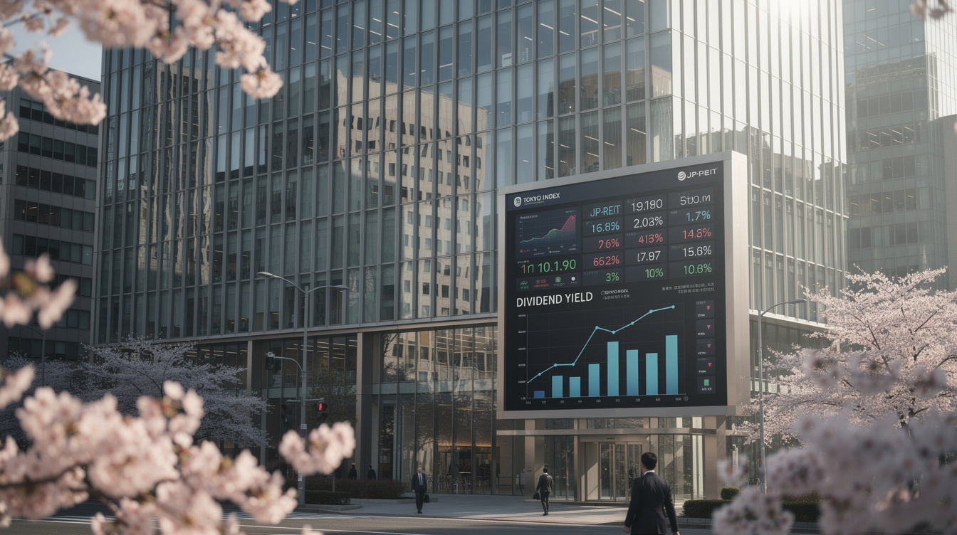금리 인상이 일본 REIT 배당 수익률에 미치는 영향