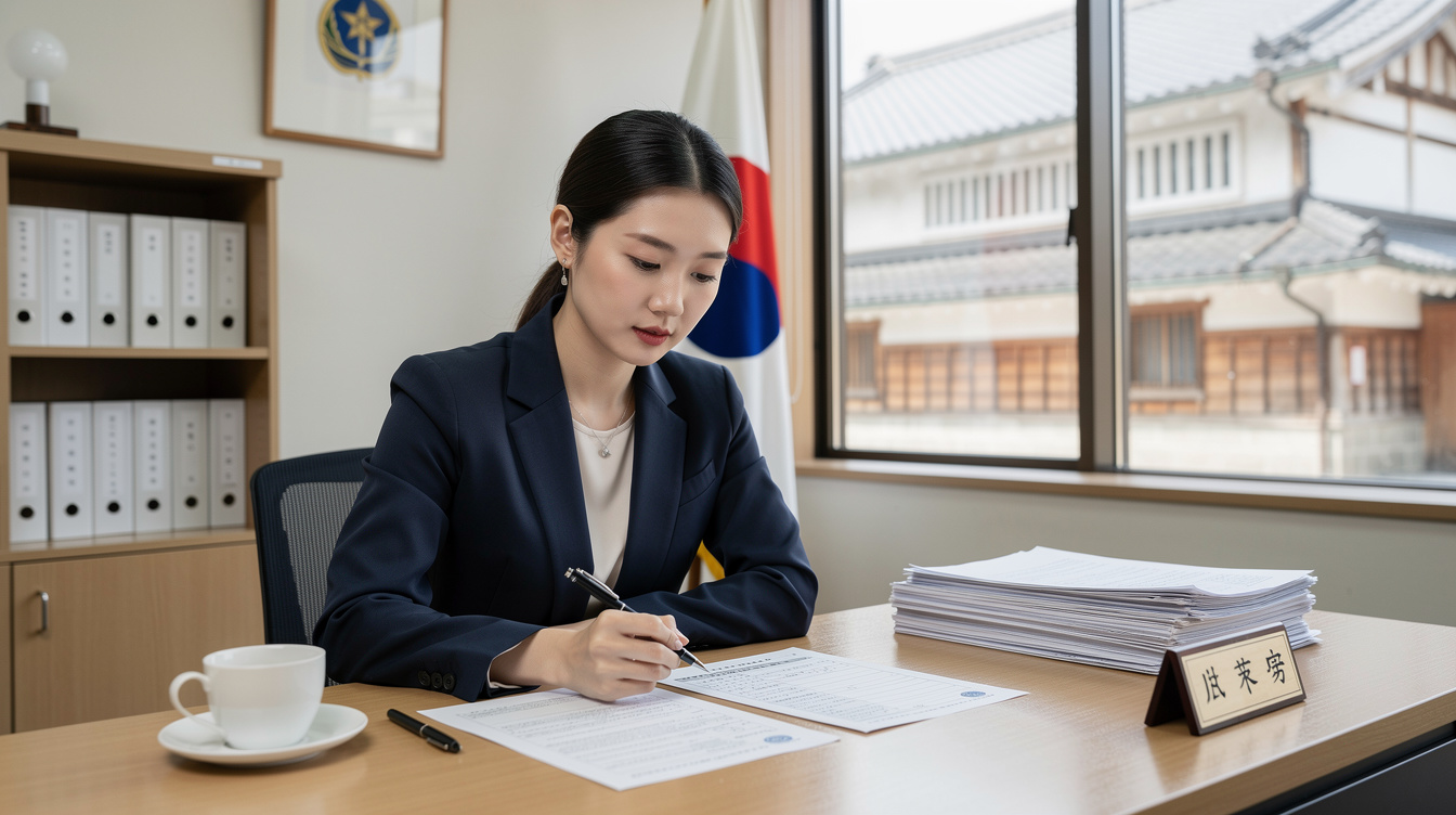 대사관 접수 절차 - 단계별 신청 방법