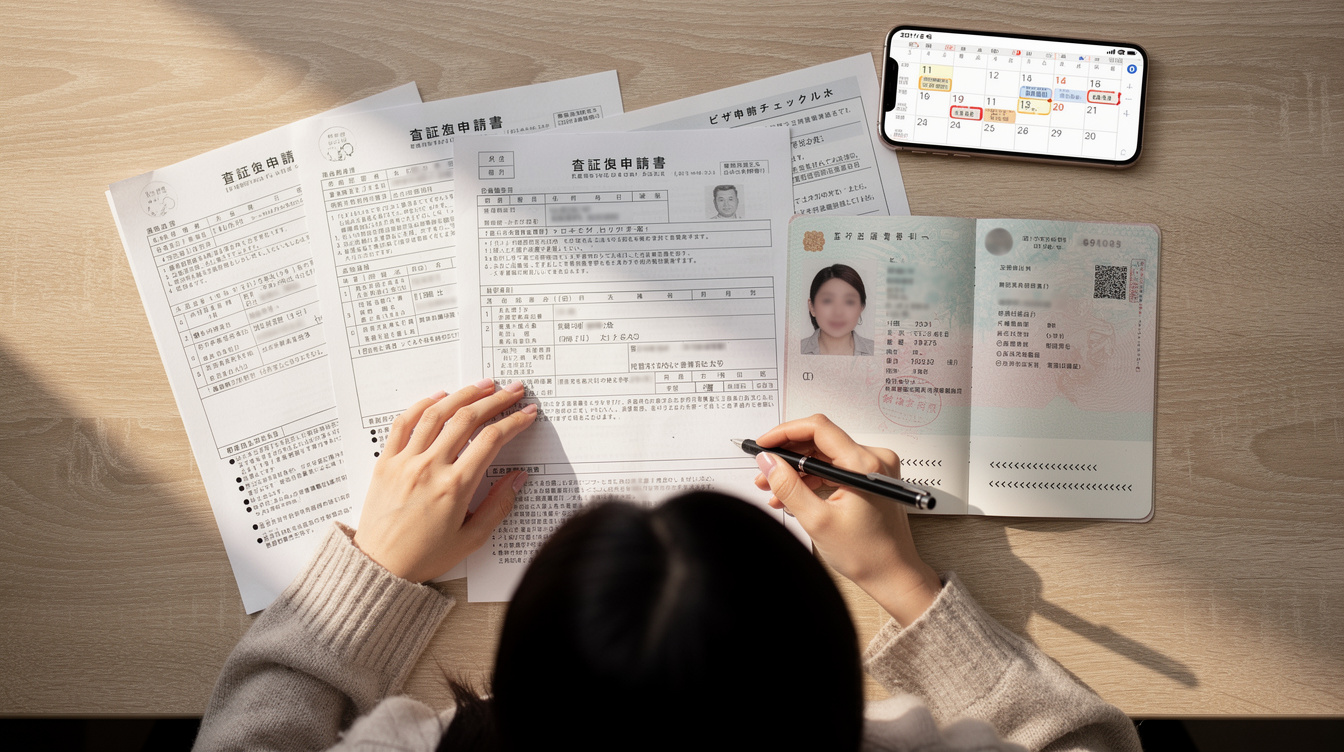 일본 워홀 비자 발급 소요 기간 개요