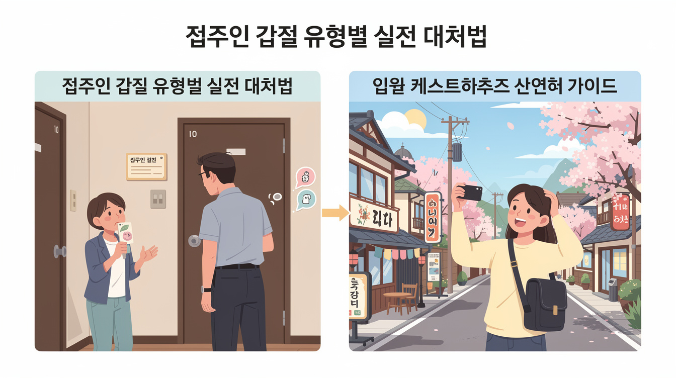 집주인 갑질 유형별 실전 대처법