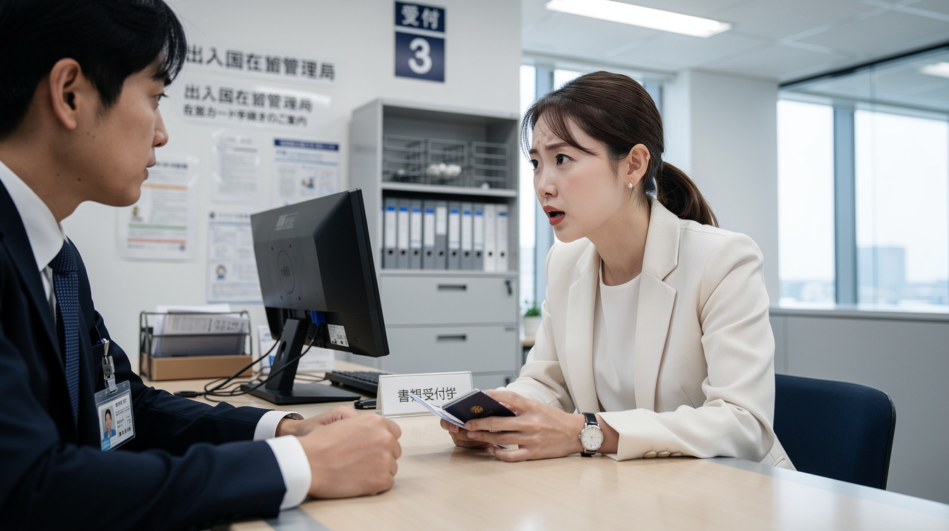출입국재류관리청 재발급 신청 방법