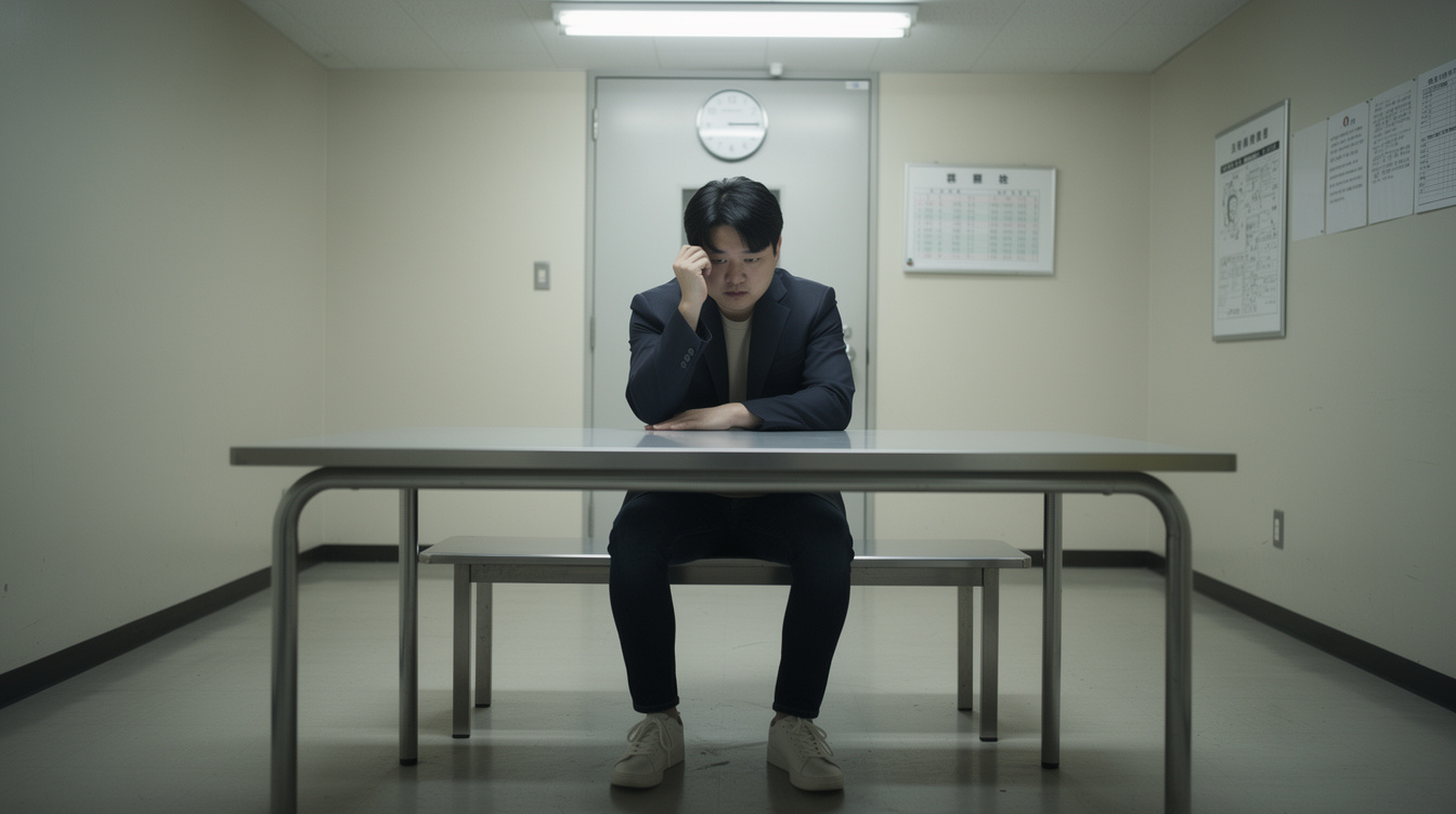 일본에서 싸움 후 체포되면 시작되는 첫 48시간