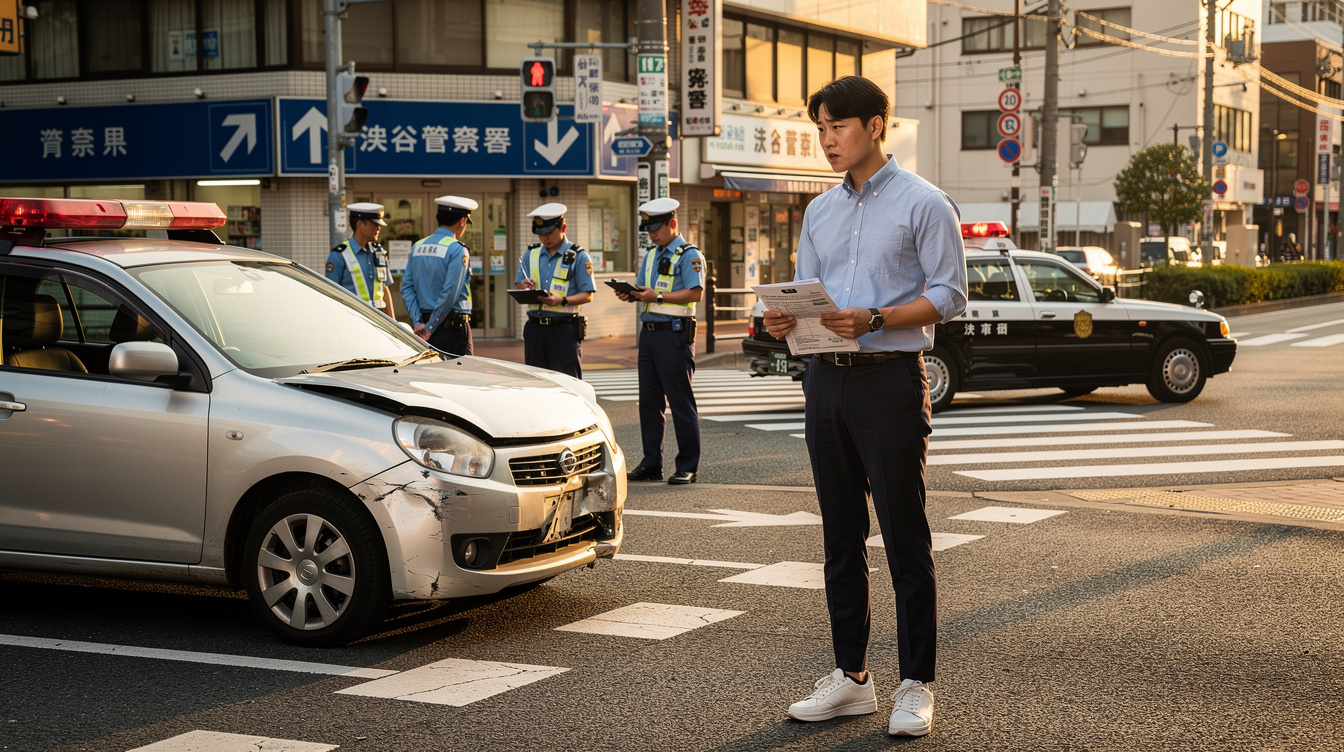 일본 교통사고 가해자 절차 - 사고 직후 반드시 해야 할 일