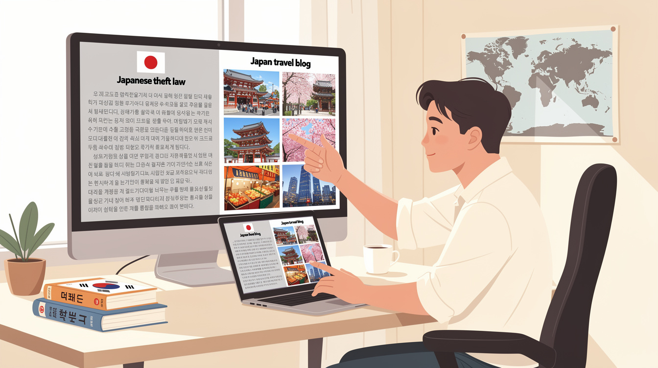 일본 절도죄 초범 처벌의 법적 근거