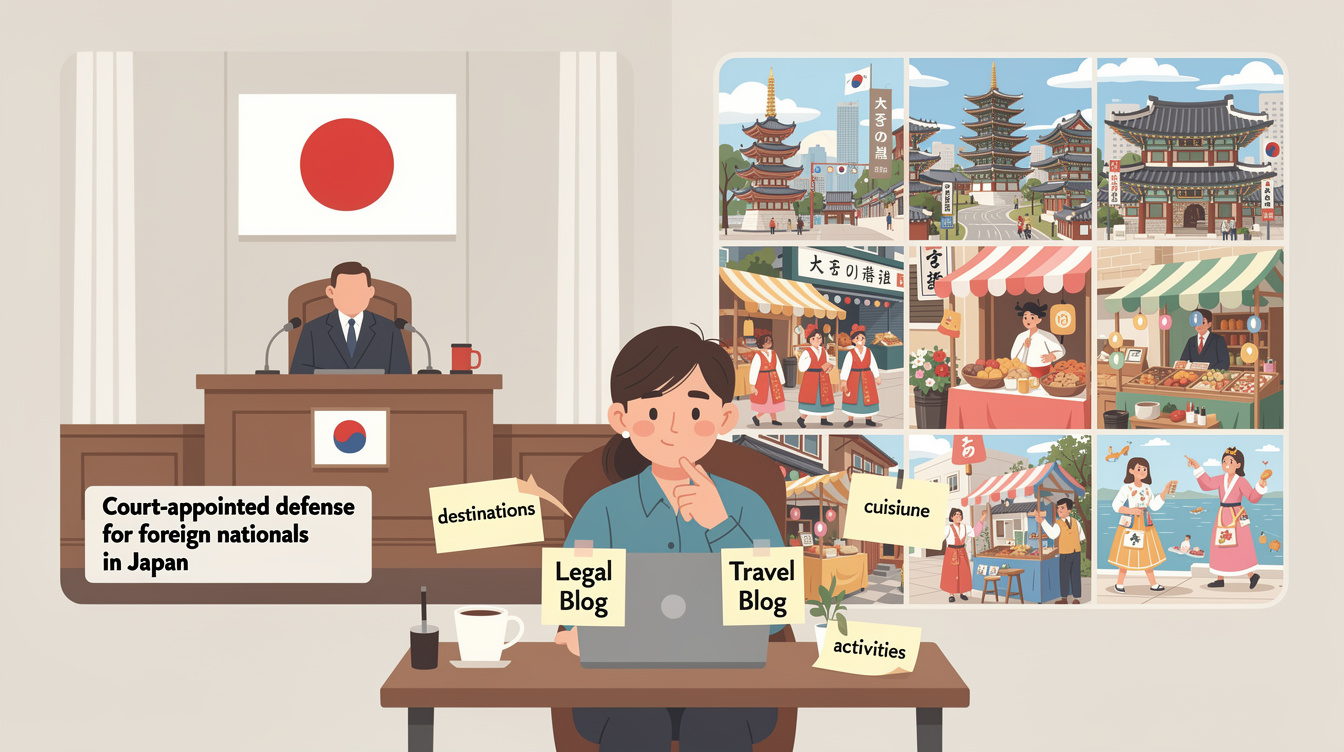 일본 국선변호인 외국인 신청의 법적 근거