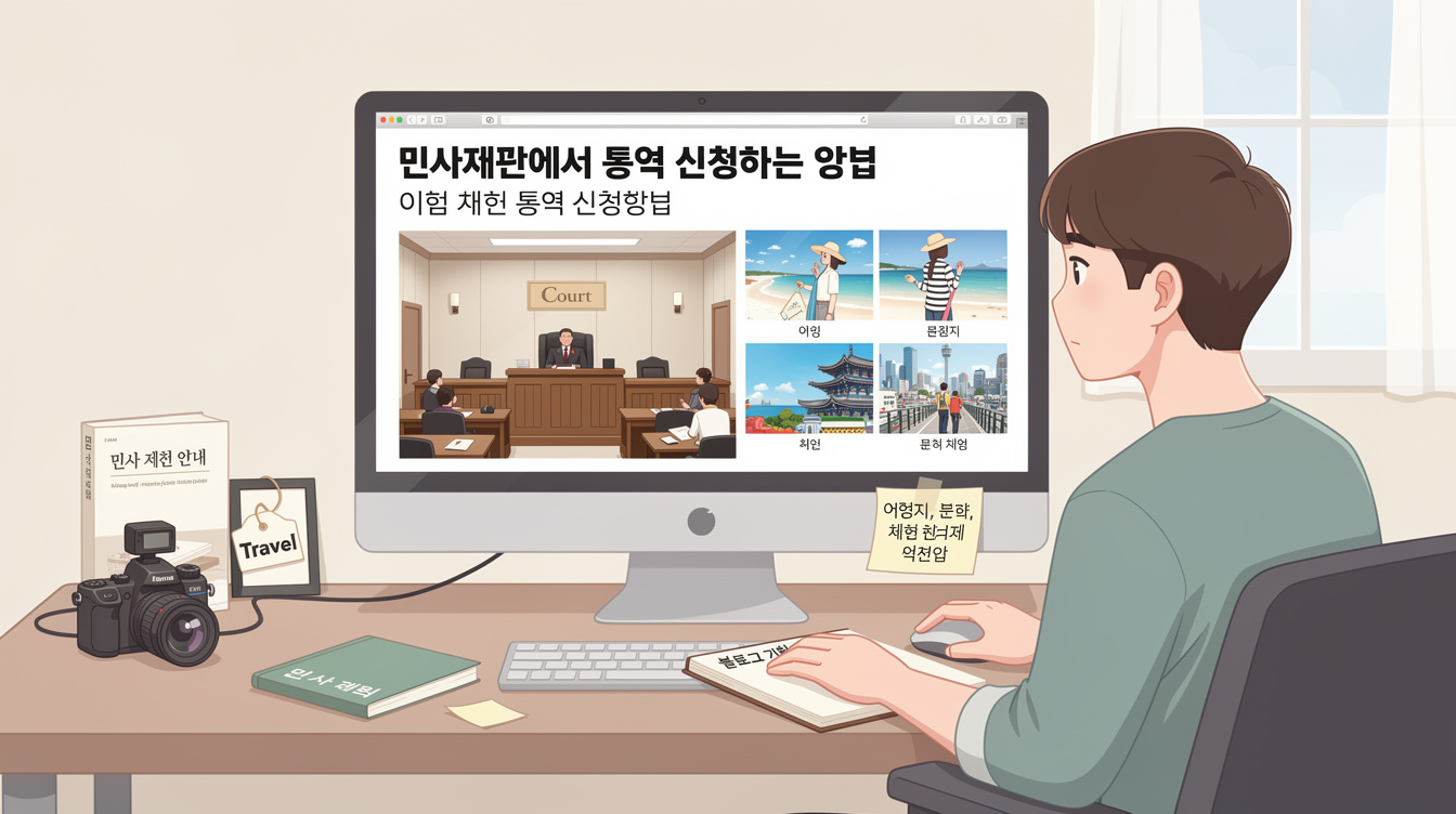 민사재판에서 통역 신청하는 방법
