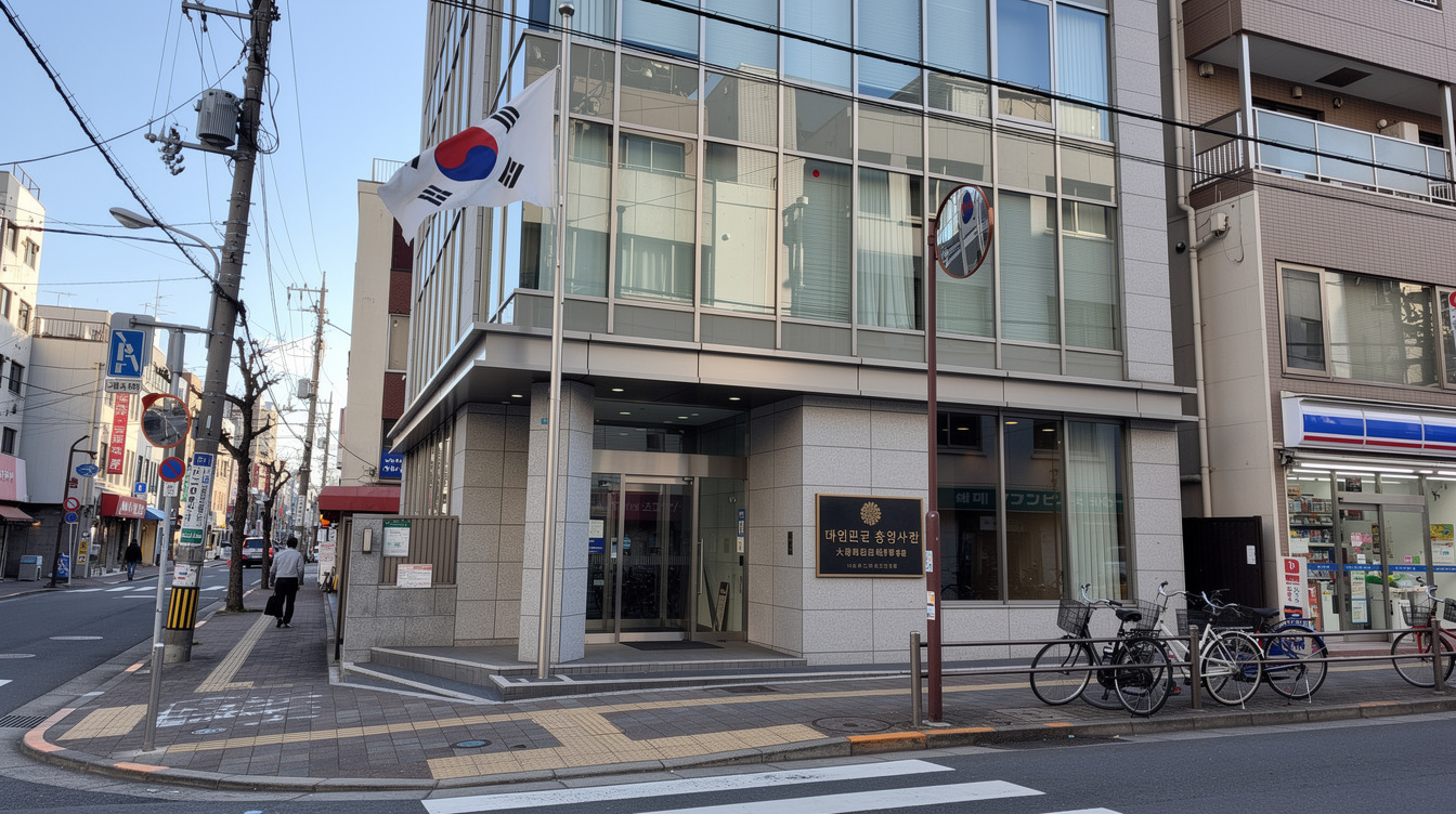 일본 내 한국 영사관 위치와 관할 지역 (2026년 기준)