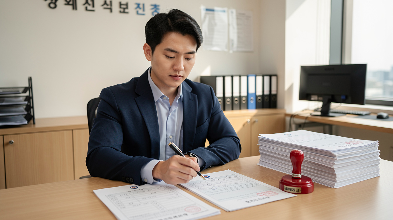 외국인 개인사업자 개업 신고 필요 서류 목록