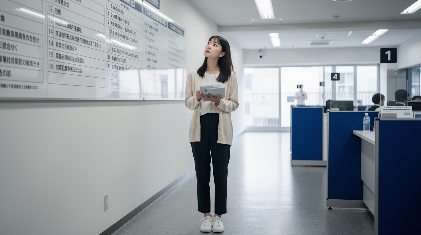 재류카드·전입 신고 등 외국인 필수 절차별 일본어
