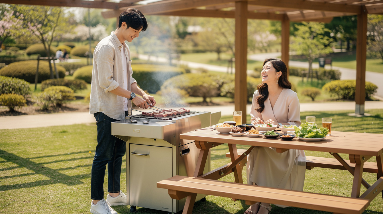 반파쿠 야외 바베큐장 예약 방법과 절차