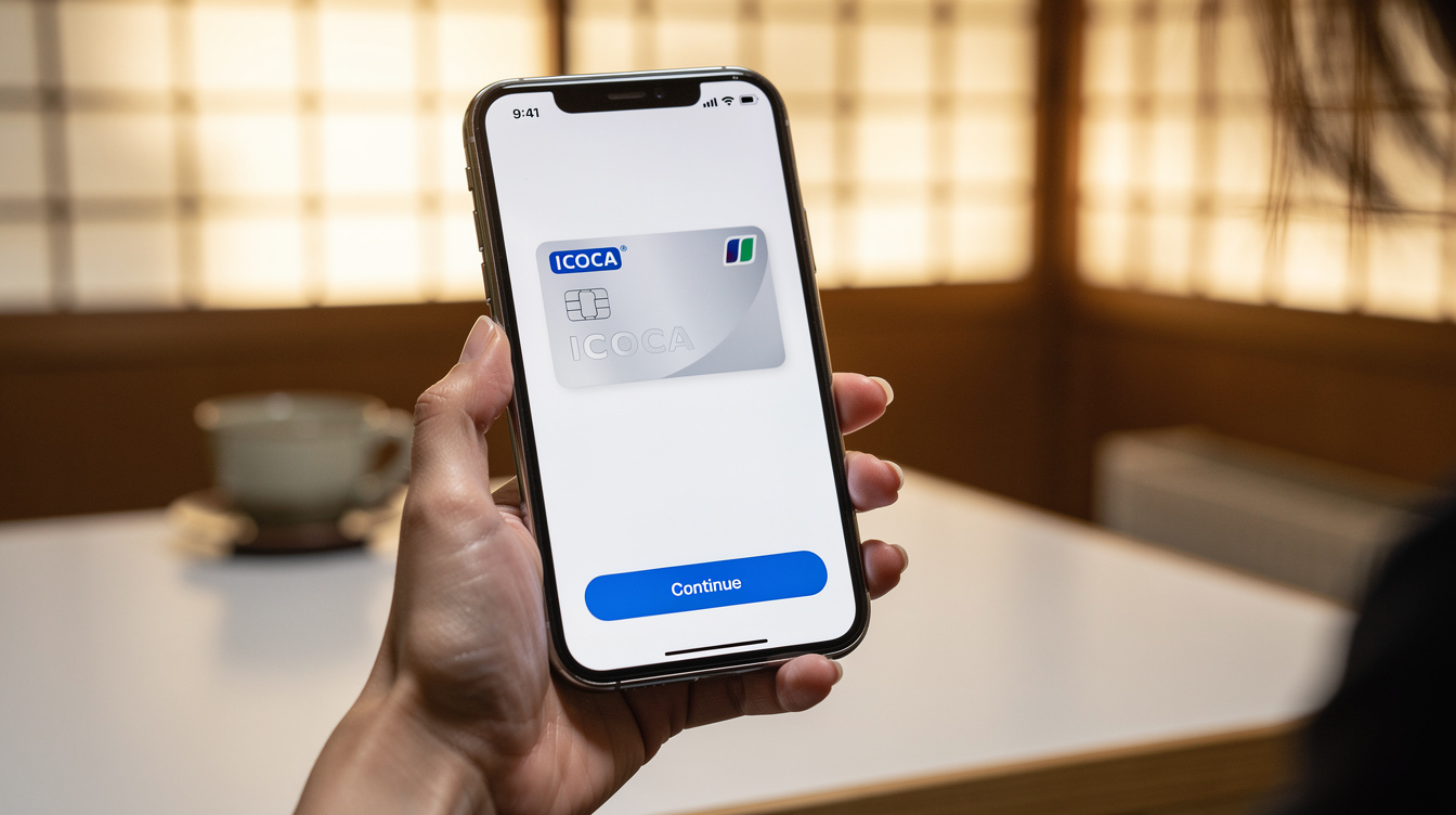 Wallet 앱에서 ICOCA 신규 발급하기
