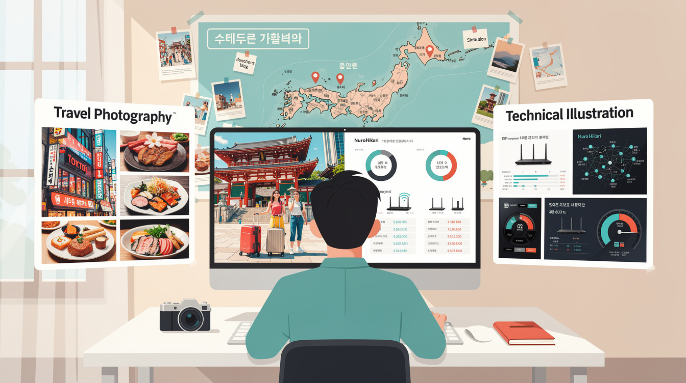 뉴로히카리 플랜별 요금과 속도 비교