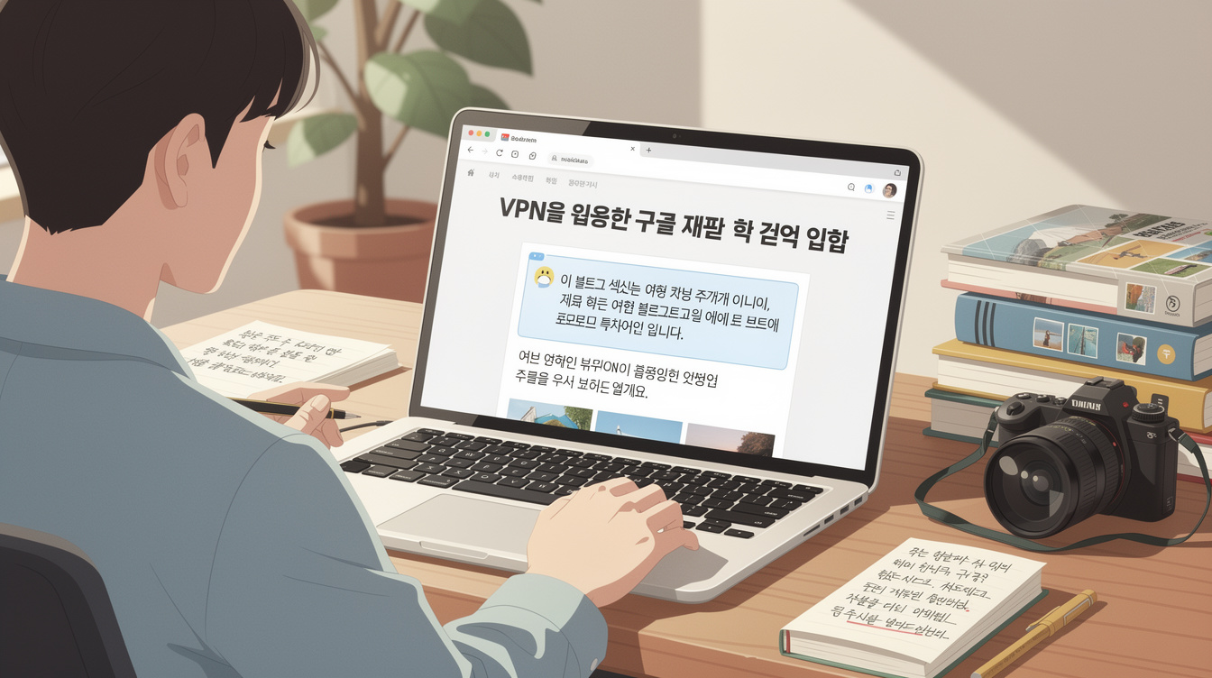 VPN을 활용한 구글 재팬 우회 검색 방법