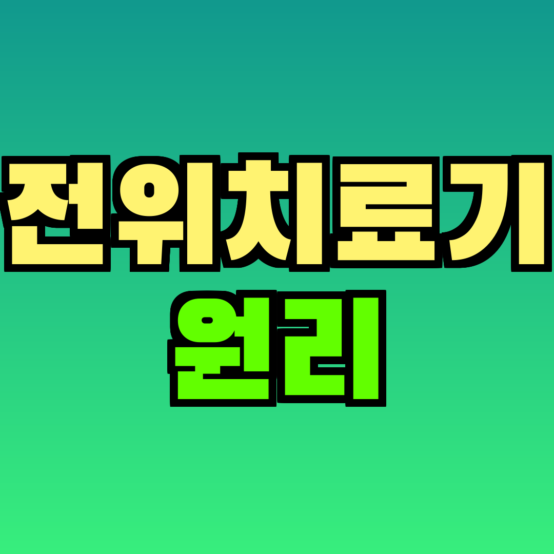 전위치료기 원리