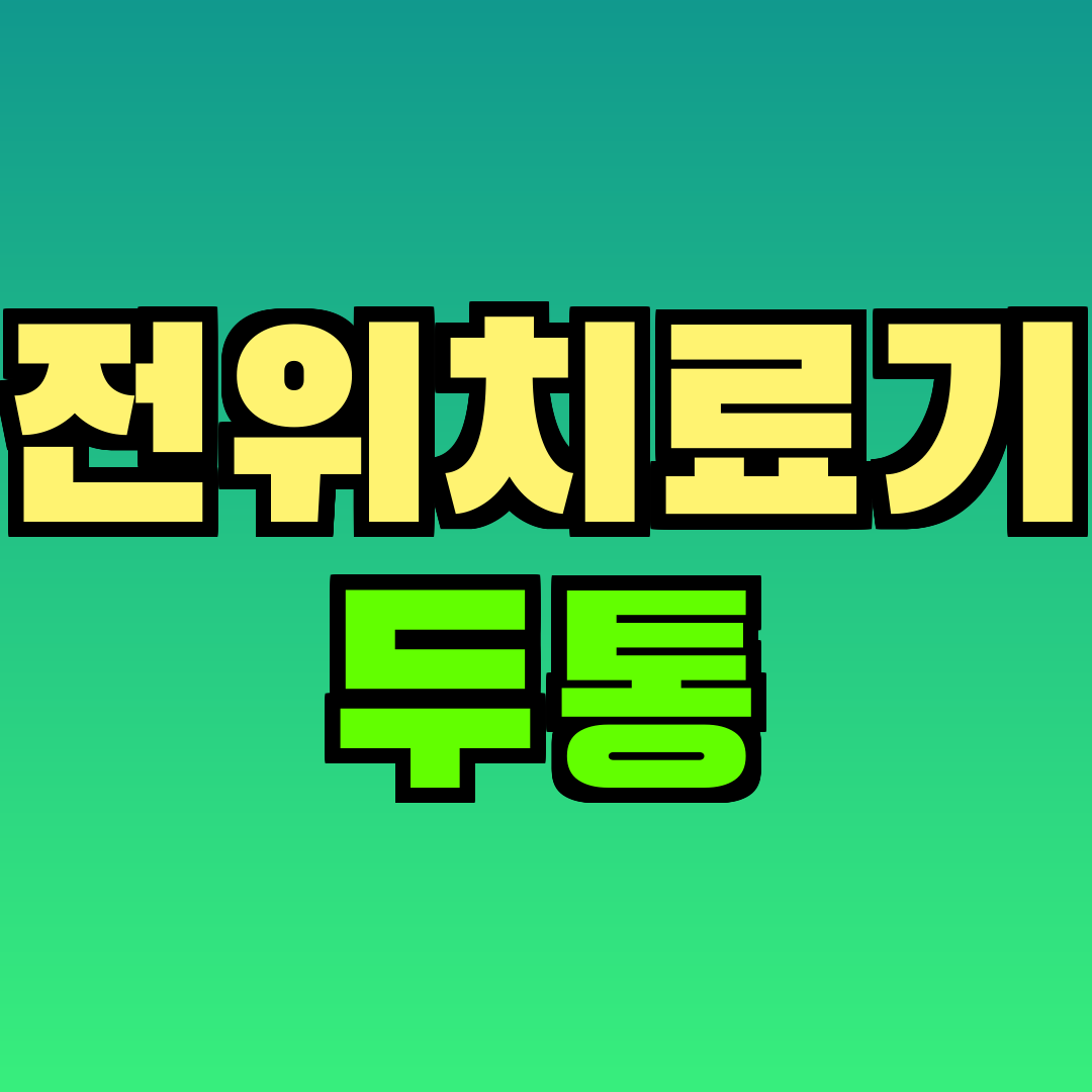 전위치료기 두통