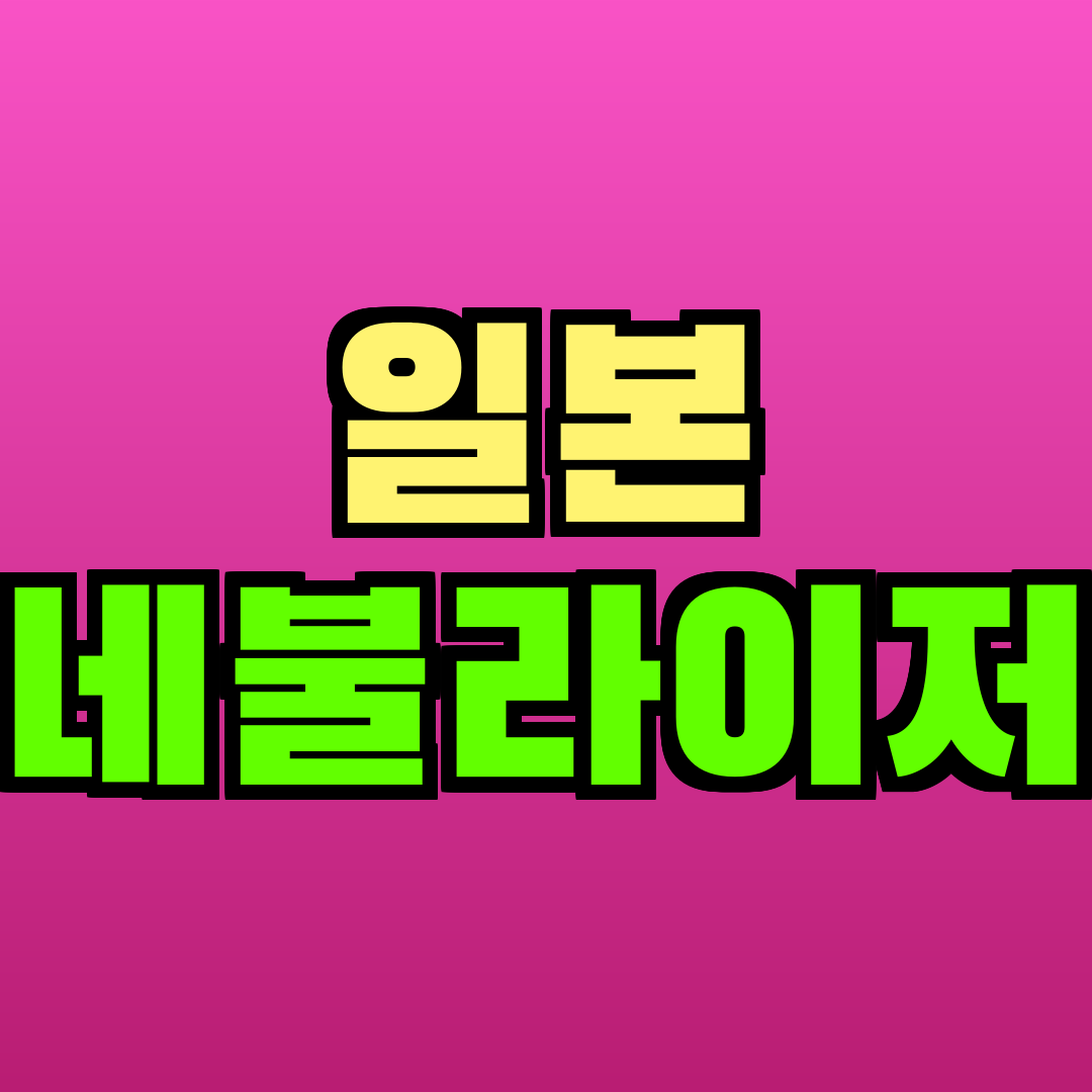 일본 네불라이저