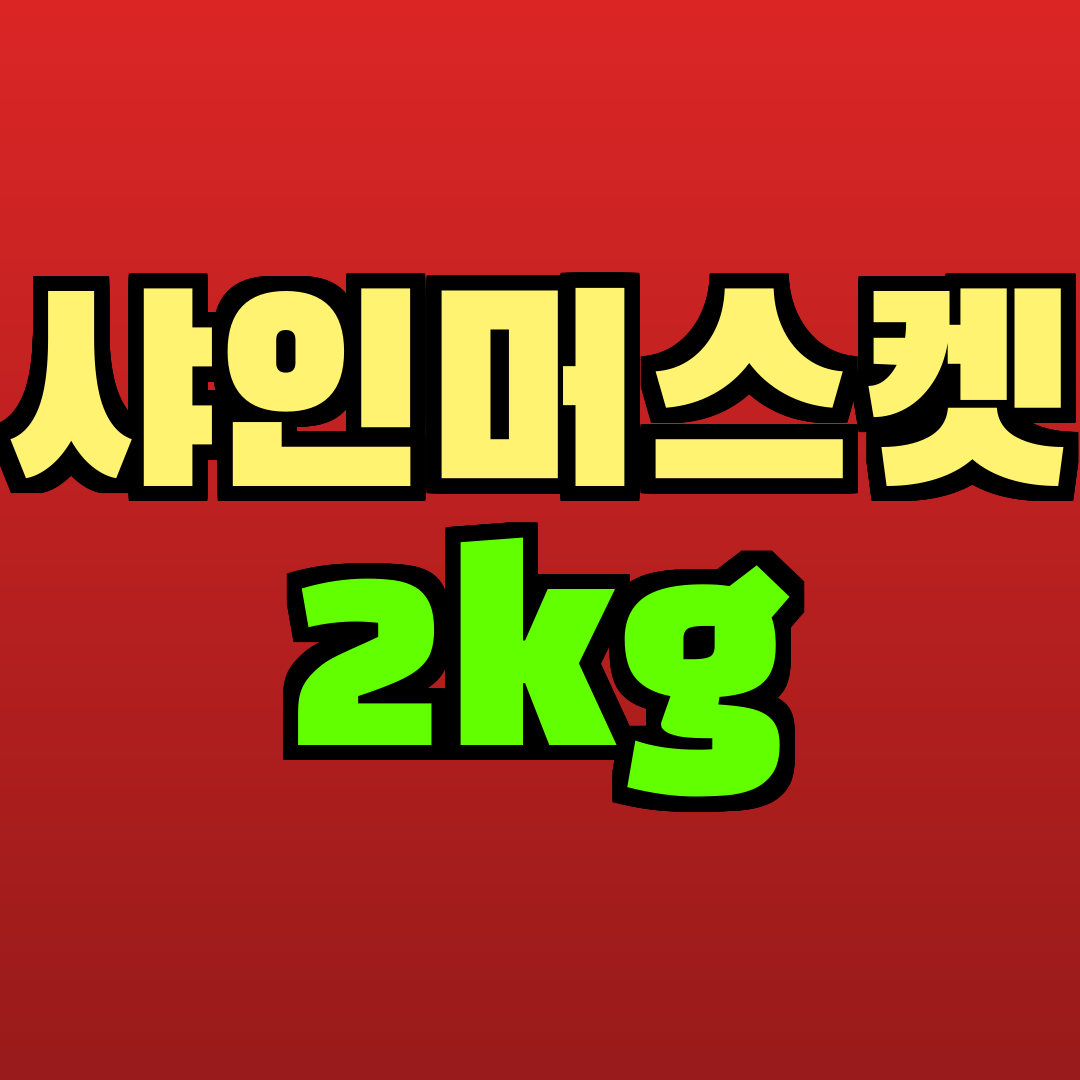 샤인머스켓 2kg 추천