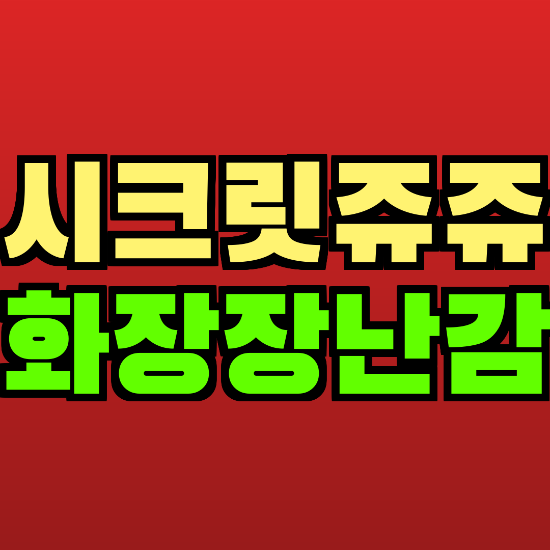 시크릿쥬쥬 화장장난감 추천