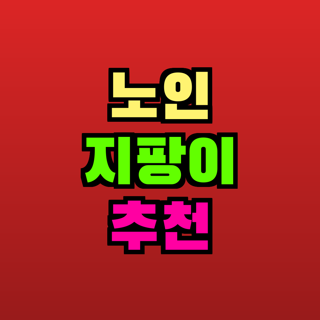 노인 지팡이 추천 추천