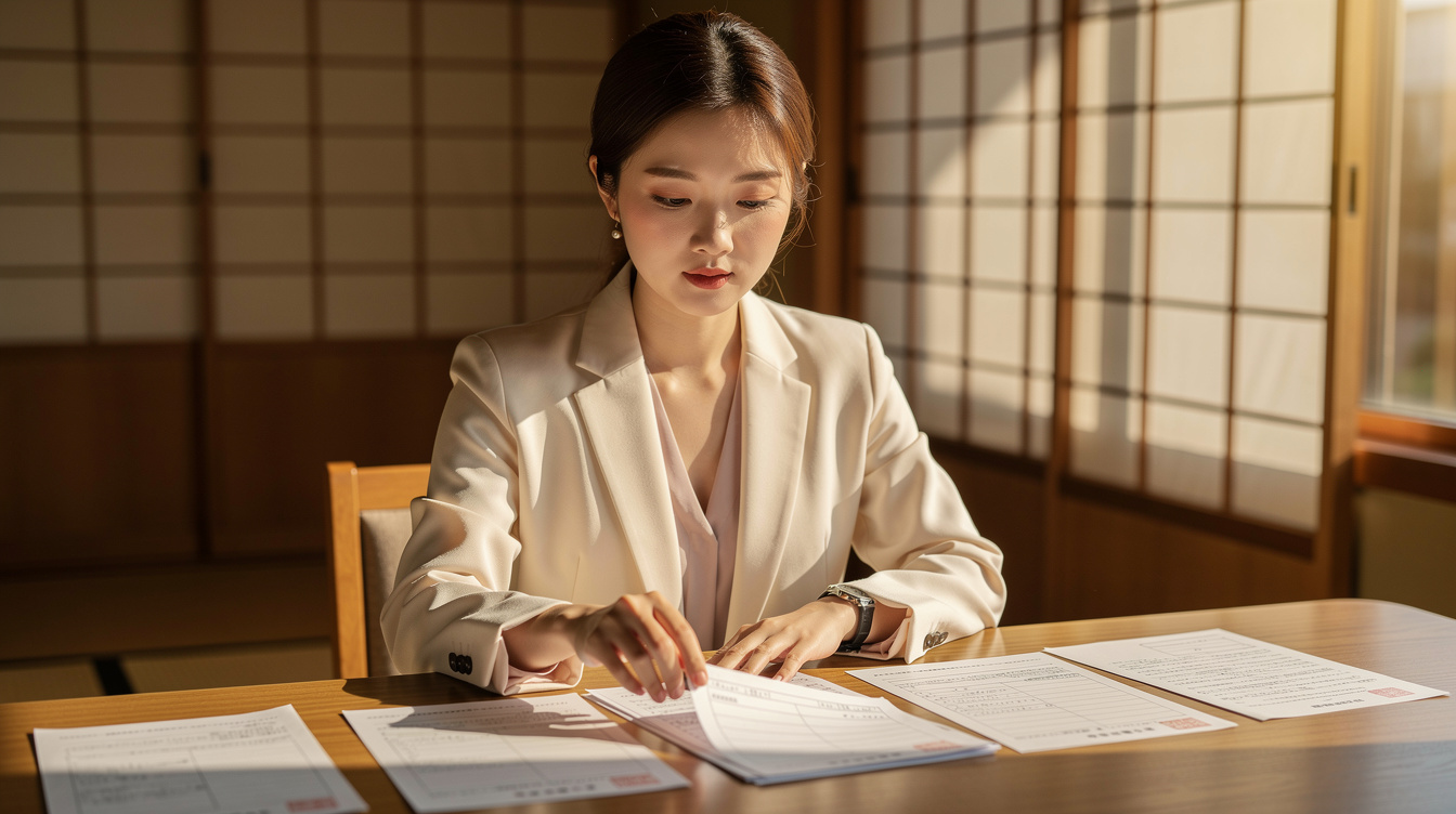 재류자격인정증명서 신청에 필요한 서류 목록