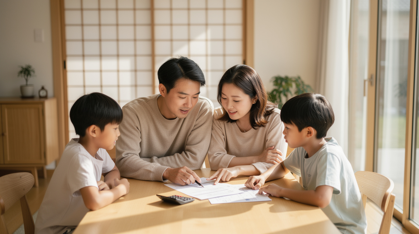 일본 가족 체재 비자 조건 - 소득 및 생활 유지 요건
