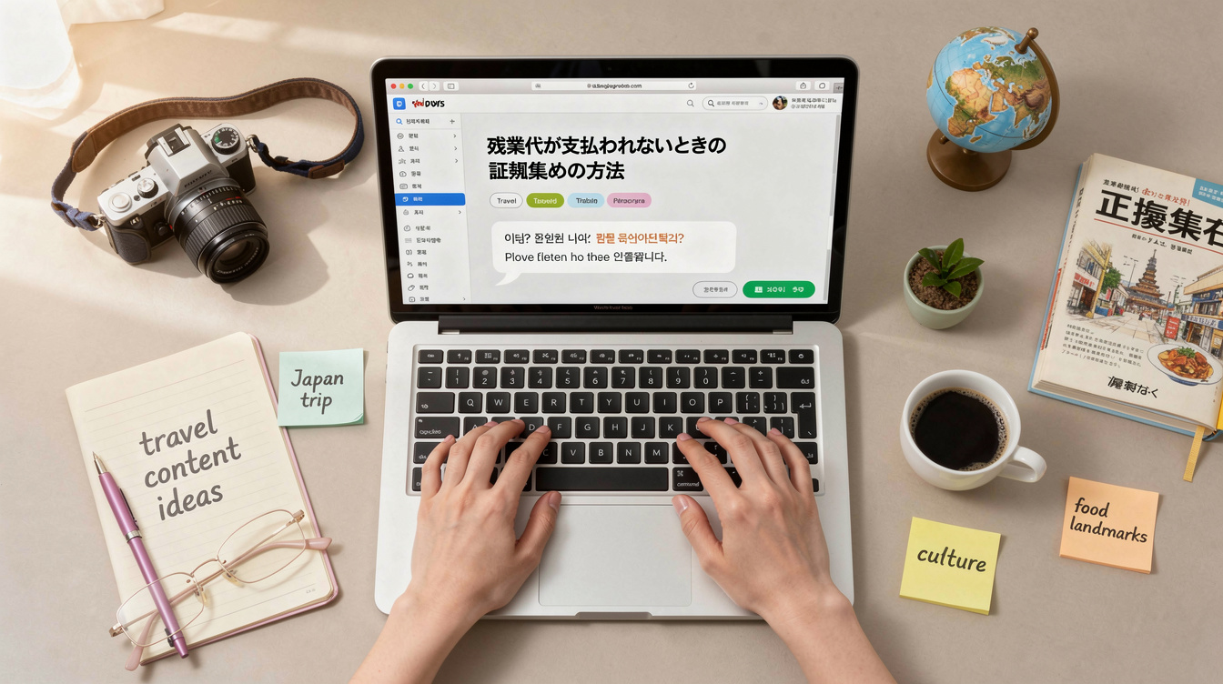 일본 야근수당 안줄때 증거 수집 방법