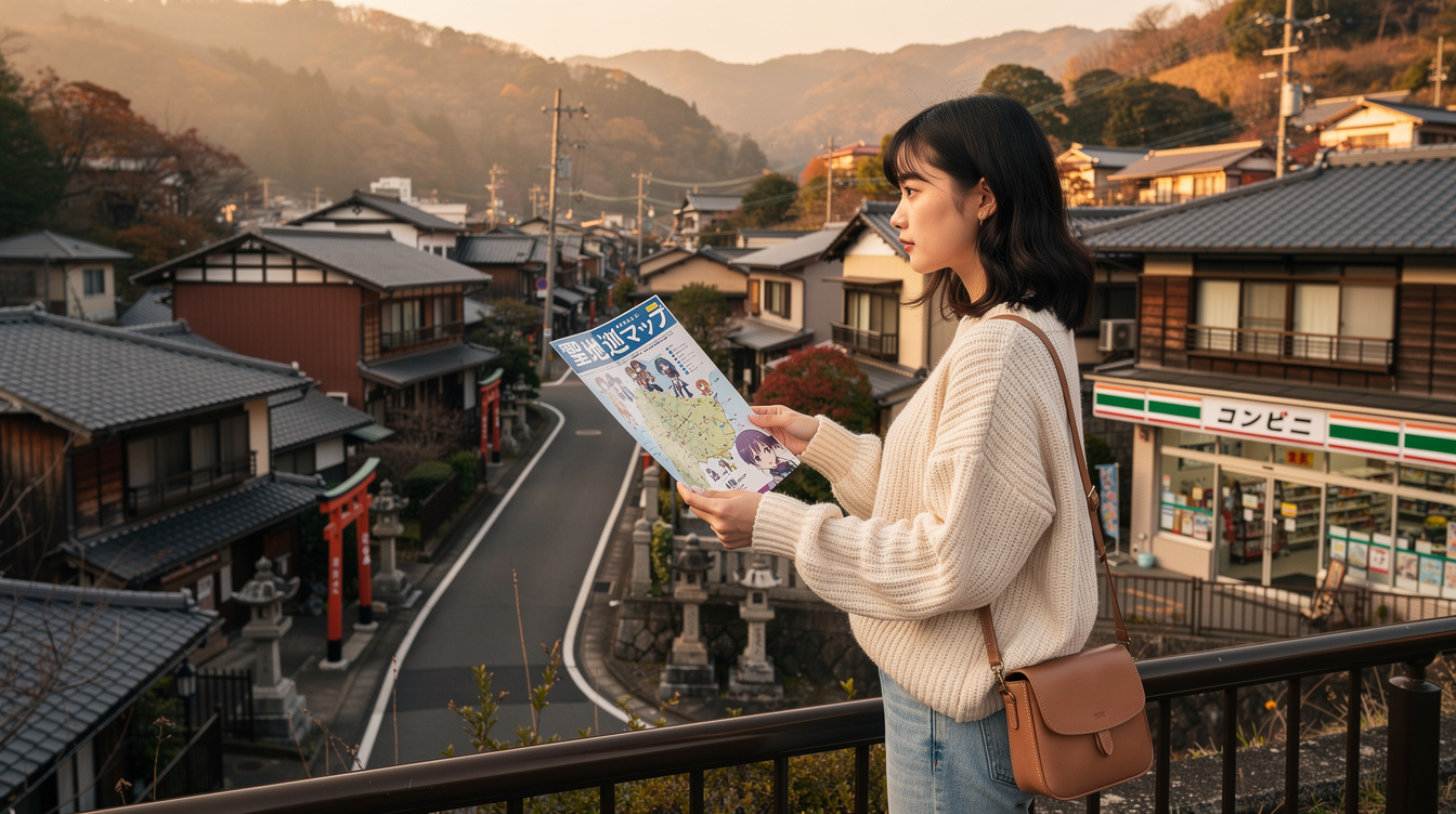 애니메이션 성지순례(세이치준레이) 지도란 무엇인가