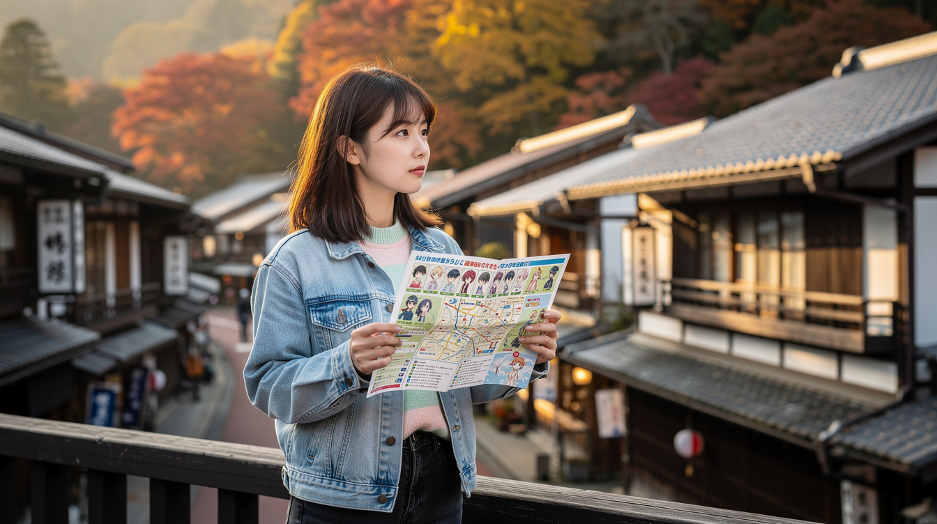 지역별 애니메이션 성지순례 지도 추천 명소
