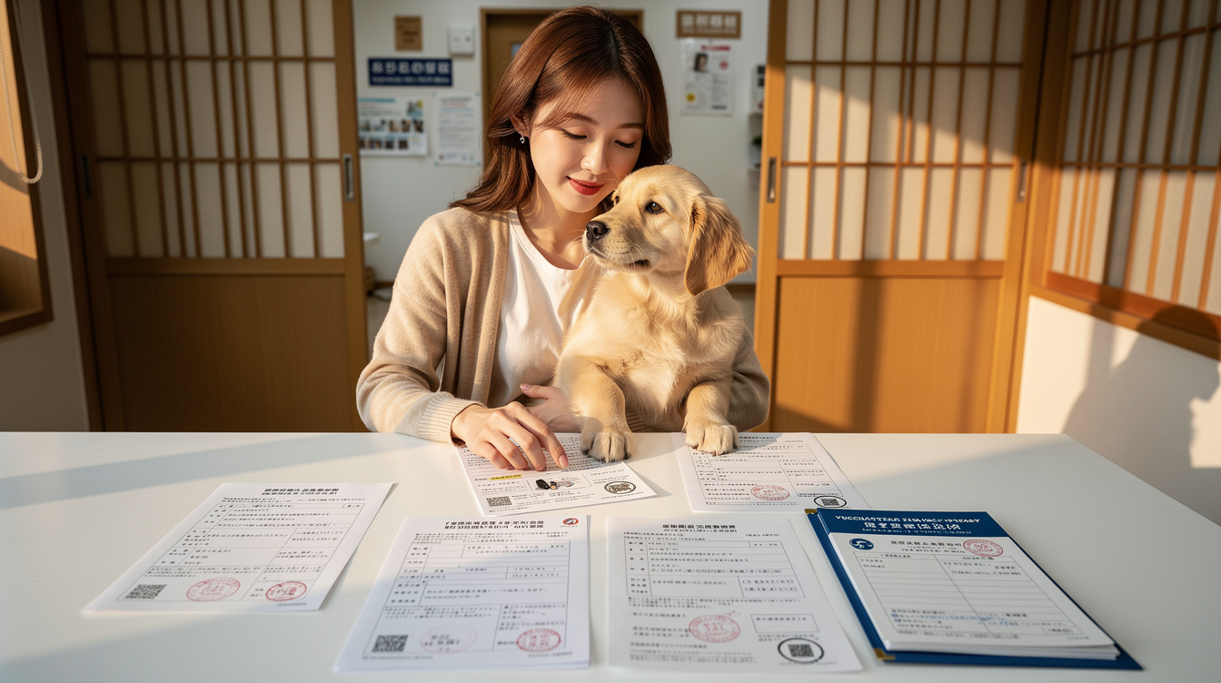 일본 강아지 동반 여행 검역 서류 준비 단계별 절차