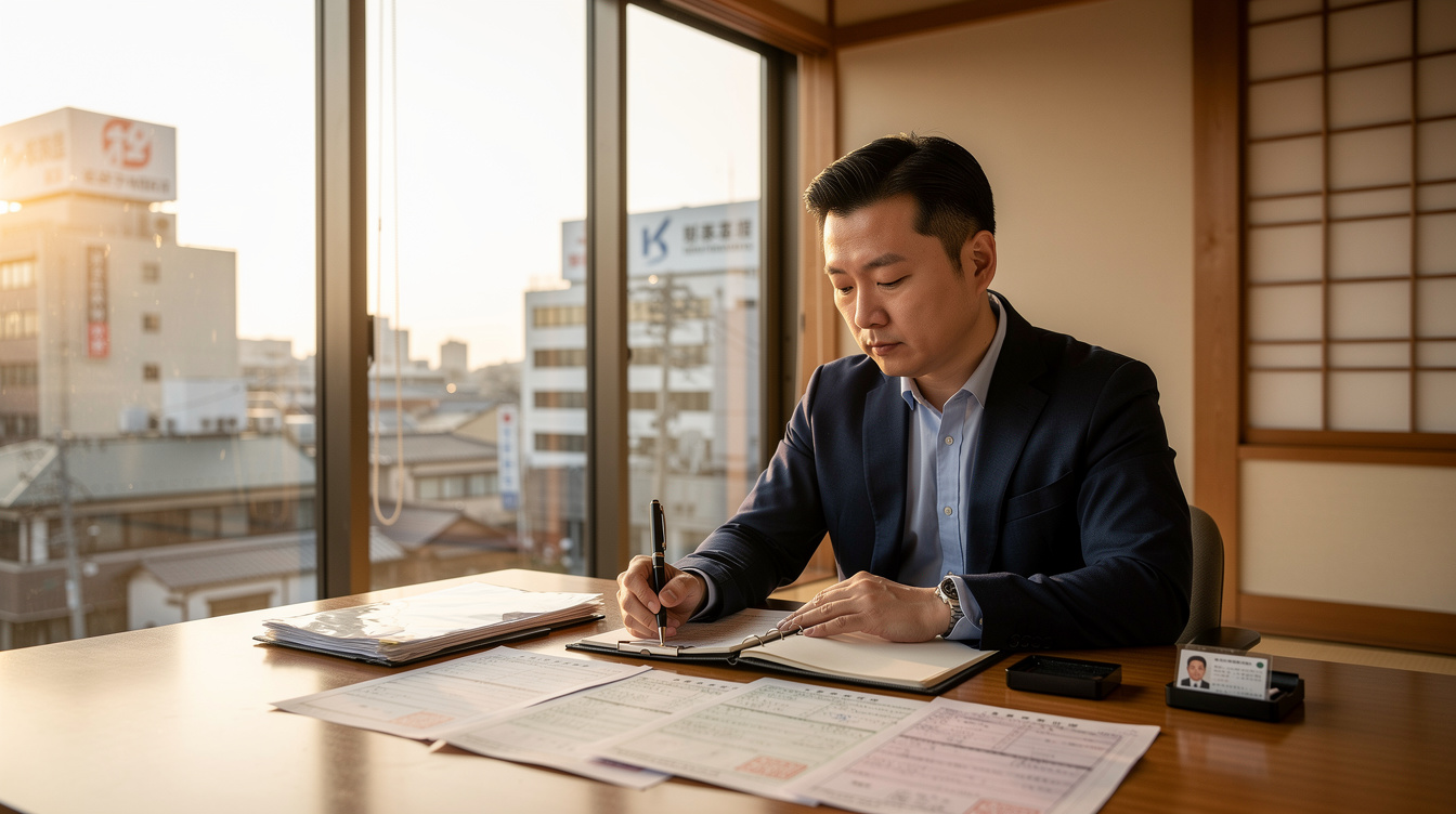재류카드 갱신 절차와 준비 서류