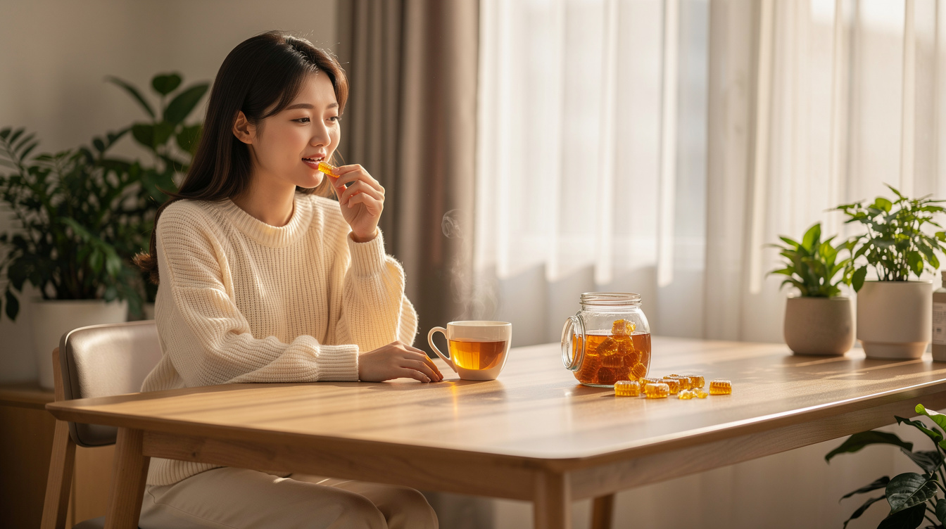 프로폴리스 목캔디