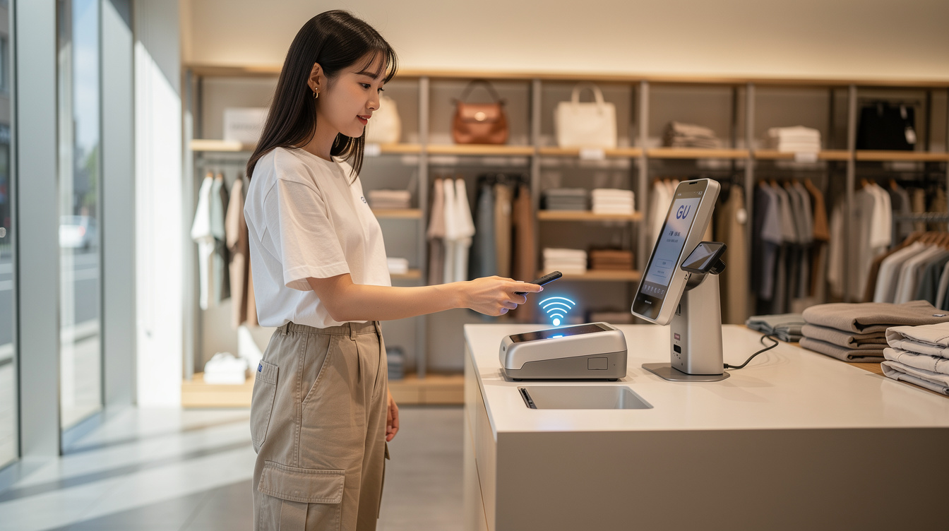 GU 셀프 계산대 RFID 결제란 무엇인가