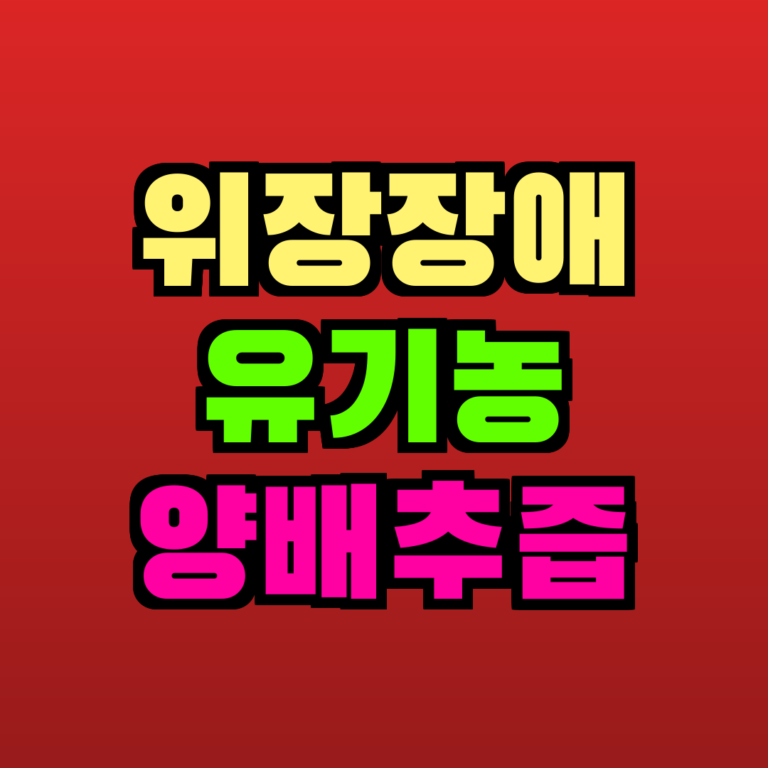 위장장애 유기농 양배추즙 추천